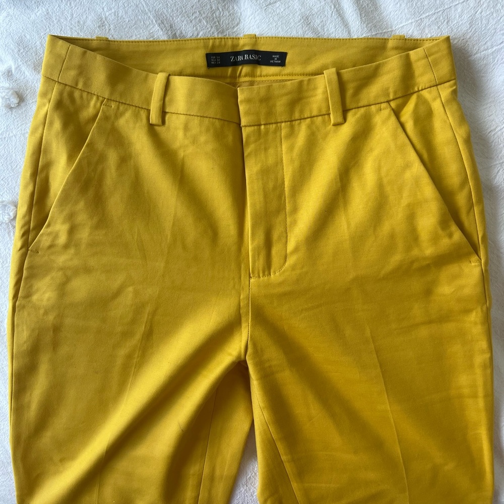 Mustard Pants